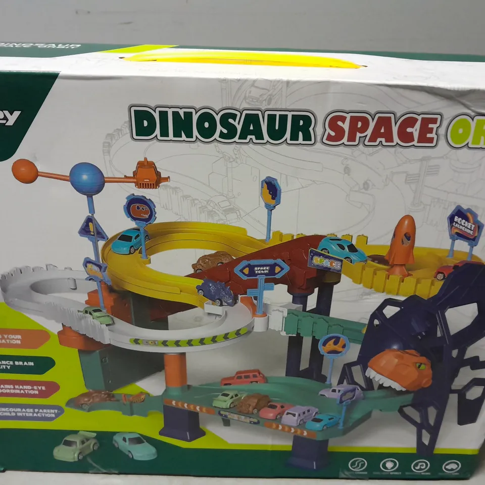 BOXED HOMKEY DINOSAUR SPACE ORBIT 