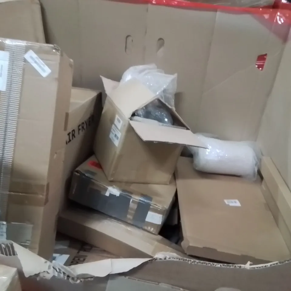 PALLET OF ASSORTED HOUSEHOLD GOODS AND PRODUCTS TO INCLUDE;SELF CLEANING CAT LITTER BOX,JUICE JUG,SMART TOWER FAN