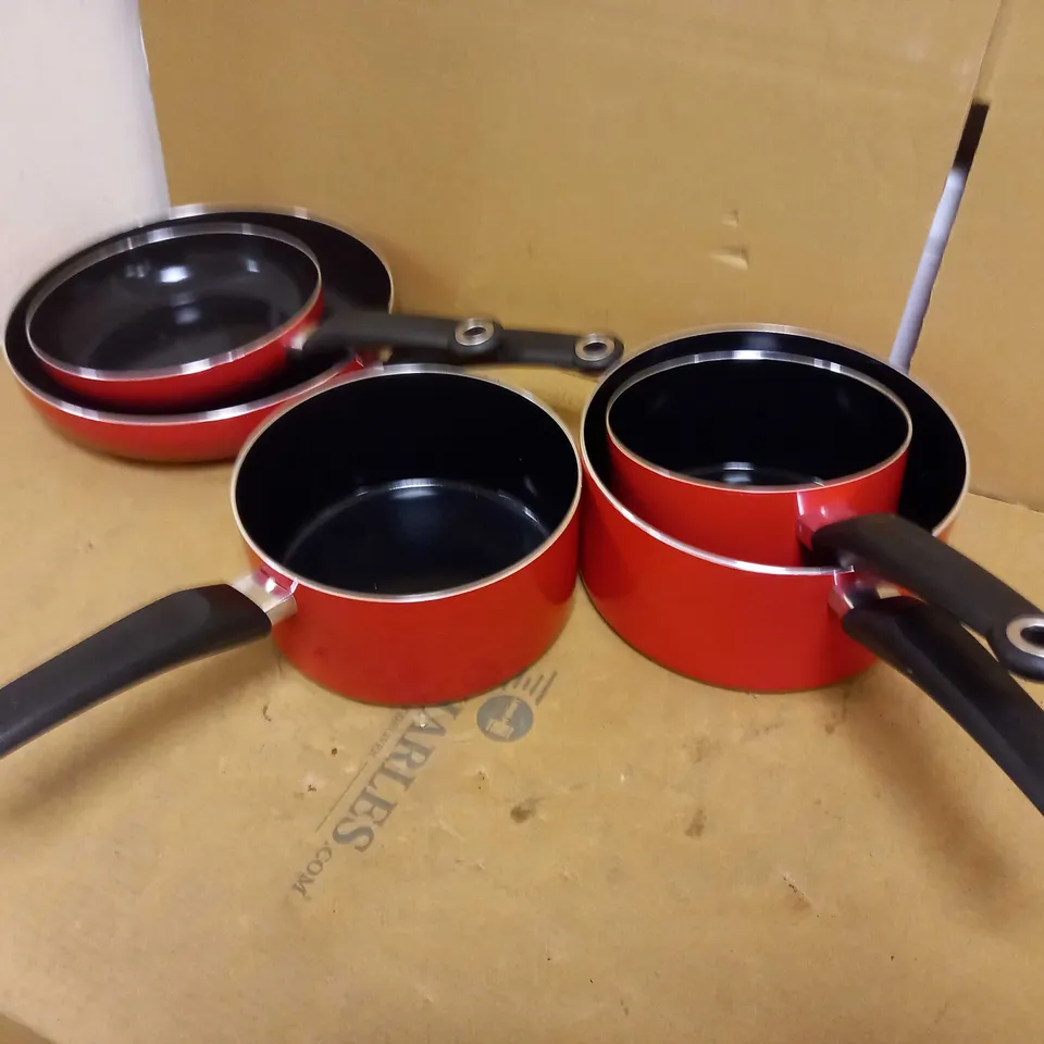 MORPHY RICHARDS 5 PC COOKWARE SET