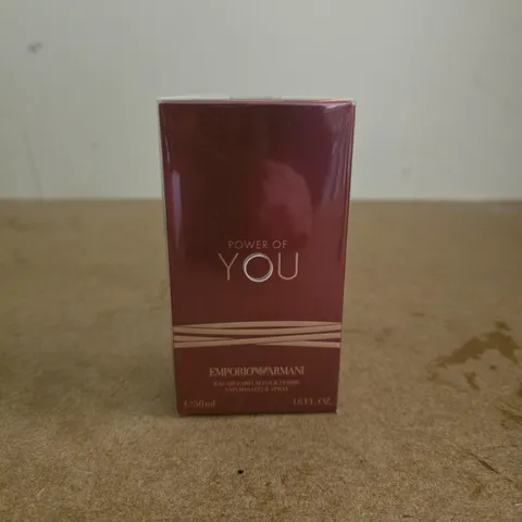 SEALED EMPORIO ARMANI POWER OF YOU 50ML EAU DE PARFUM