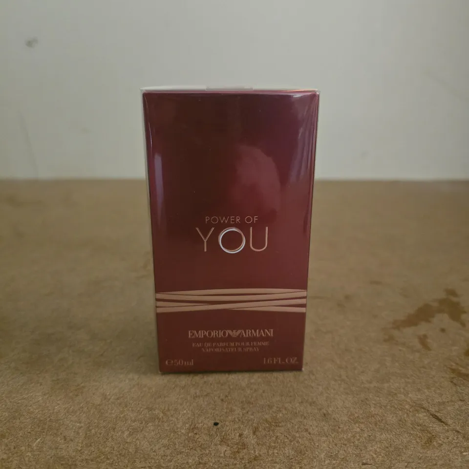SEALED EMPORIO ARMANI POWER OF YOU 50ML EAU DE PARFUM
