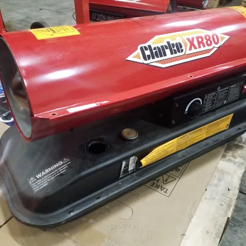 CLARKE XR80 20.5KW DIESEL INDUSTRIAL SPACE HEATER