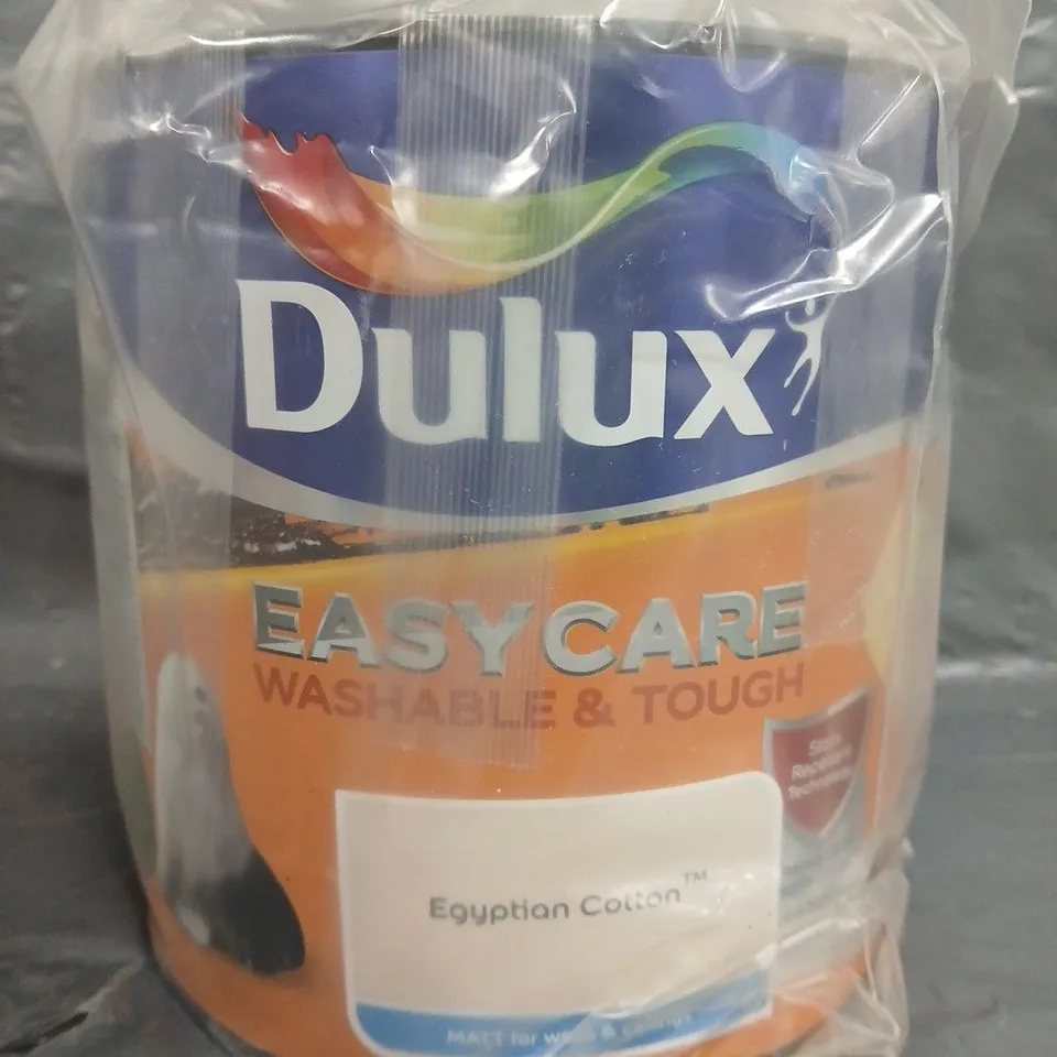 DULUX EASYCARE WASHABLE & TOUGH PAINT - EGYPTIAN COTTON - 2.5L - COLLECTION ONLY