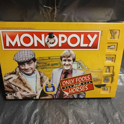 MONOPOLY - FAST-DEALING PROPERTY TRADING GAME (ONLY FOOLS AND HORSES EDITION) - BOXED