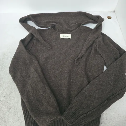 OMHU Hoodie / Hooded Jumper – Dark Grey