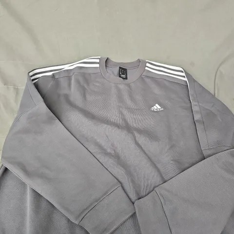 ADIDAS GREY SWEATSHIRT – UK XL