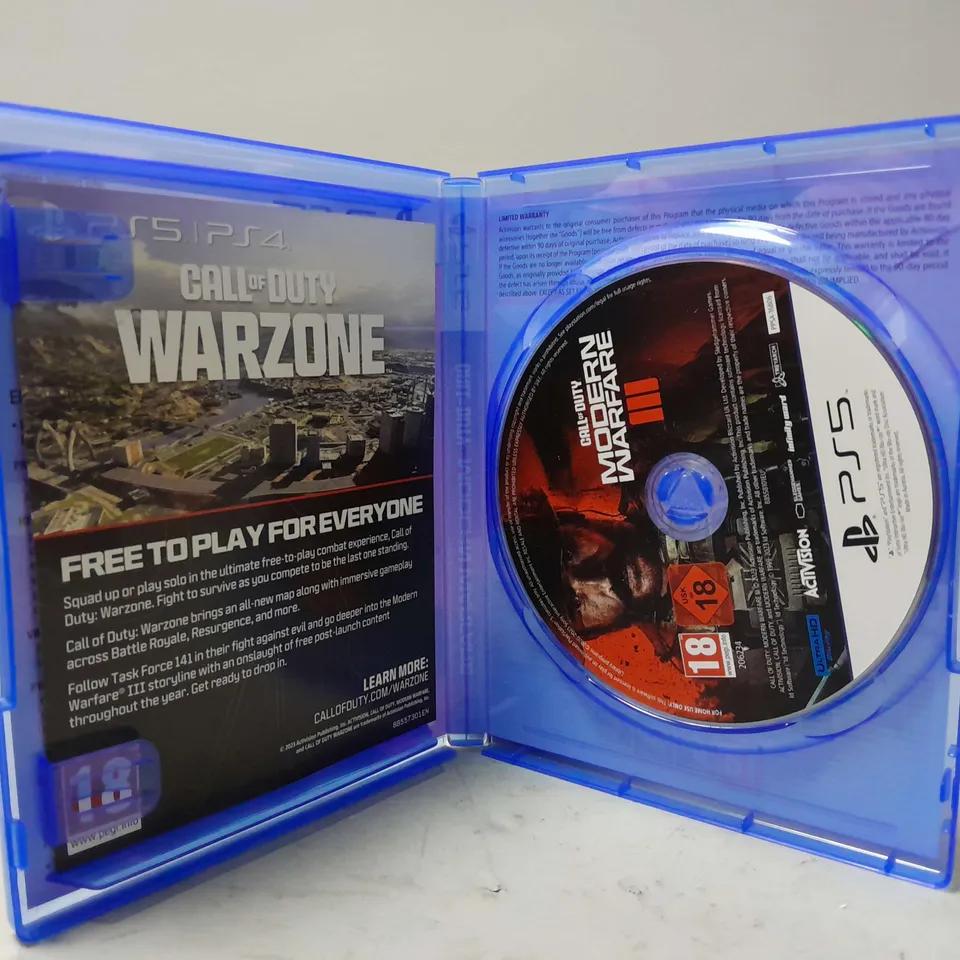 CALL OF DUTY MODERN WARFARE III (PS5)