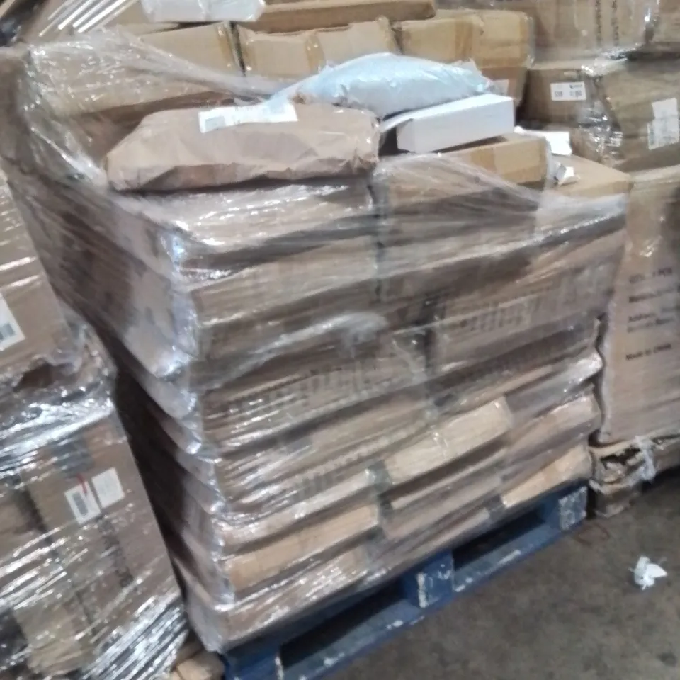 PALLET OF ASSORTED HOUSEHOLD GOODS AND PRODUCTS TO INCLUDE;COAT,MULTI USE SCREWDRIVER,KIDS PIANO