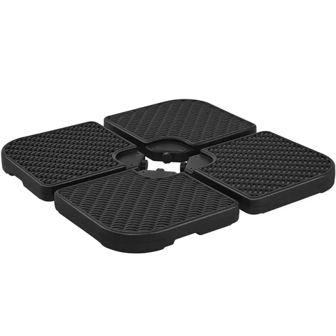 BOXED 7.8KG FREE STANDING UMBRELLA BASE - BLACK (1 BOX)