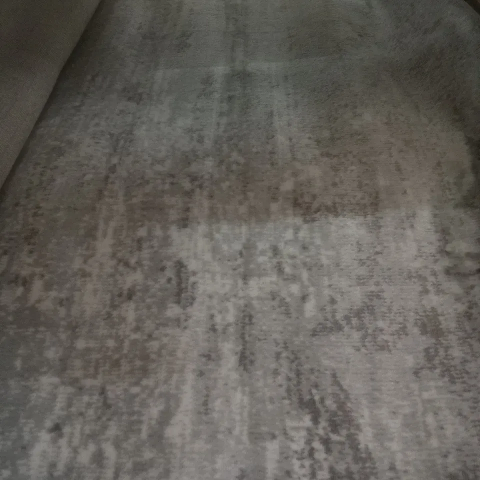 POWER LOOM CHARCOAL/WHITE RUG 160X220CM
