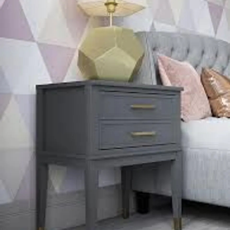 BOXED WESTERLEIGH SIDE TABLE - GREY (1 BOX)