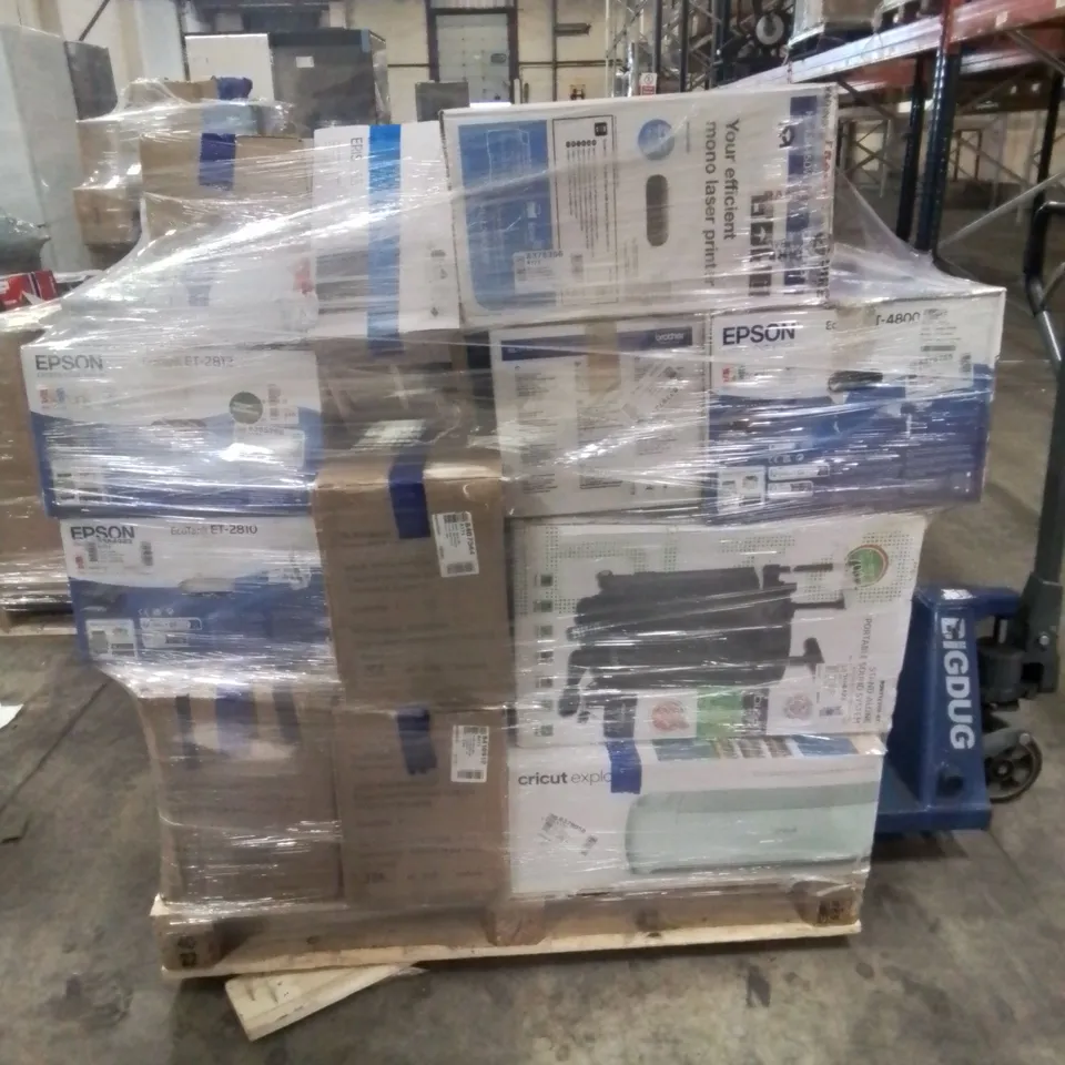 PALLET OF APPROXIMATELY 20 UNPROCESSED RAW RETURN HOUSEHOLD AND ELECTRICAL GOODS TO INCLUDE;