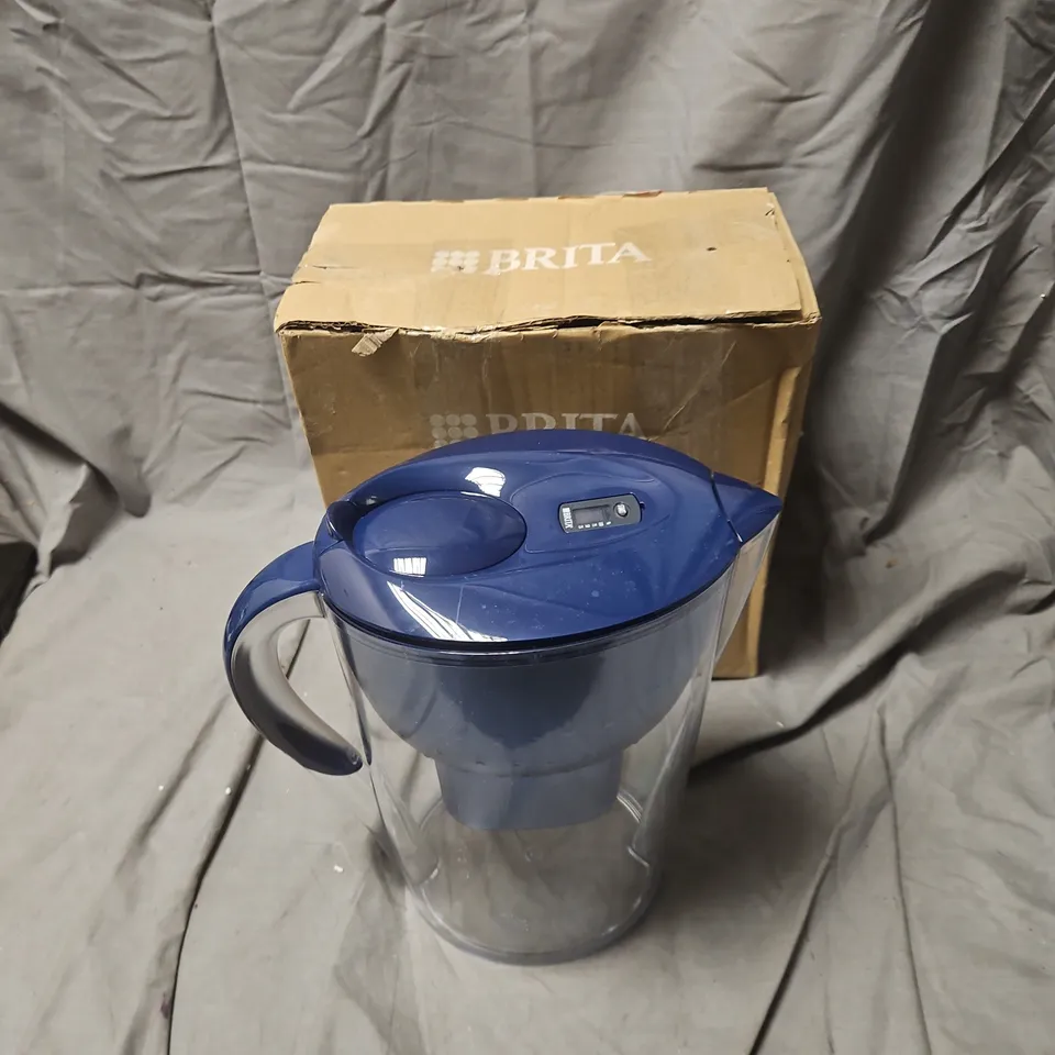 BRITA WATER FILTER PITCHER WITH ELECTRONIC INDICATOR – BLUE