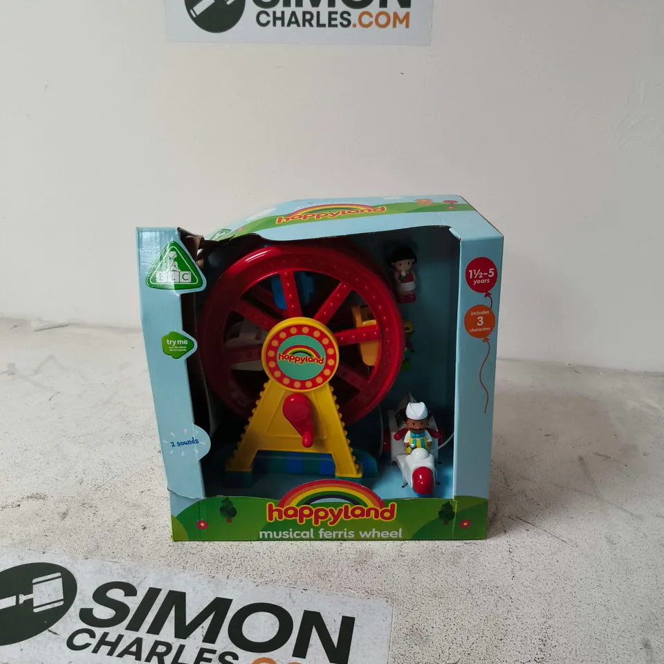 HAPPYLAND MUSICAL FERRIS WHEEL – CHILDREN'S TOY (1½–5 YEARS)