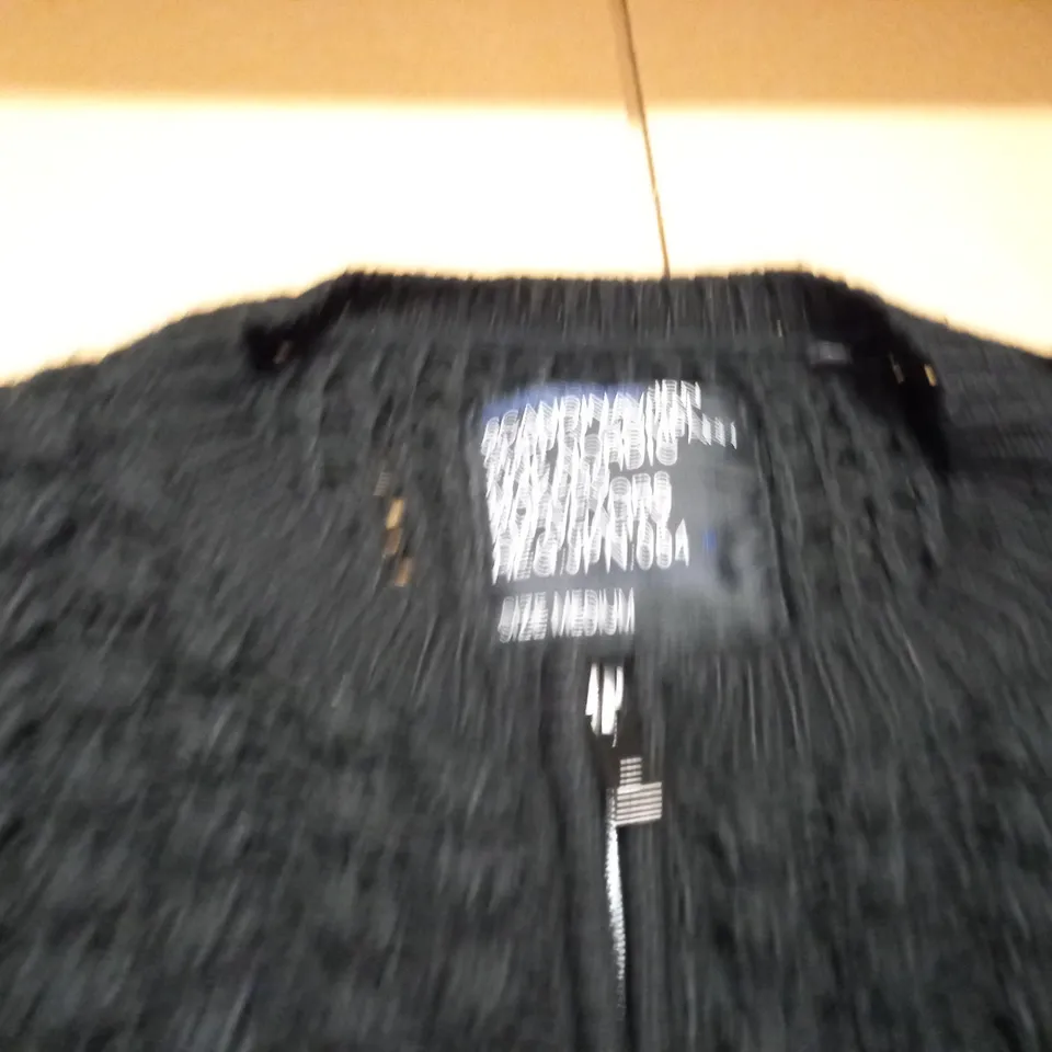 SUPERDRY KNITTED ZIP THROUGH JACKET - MED