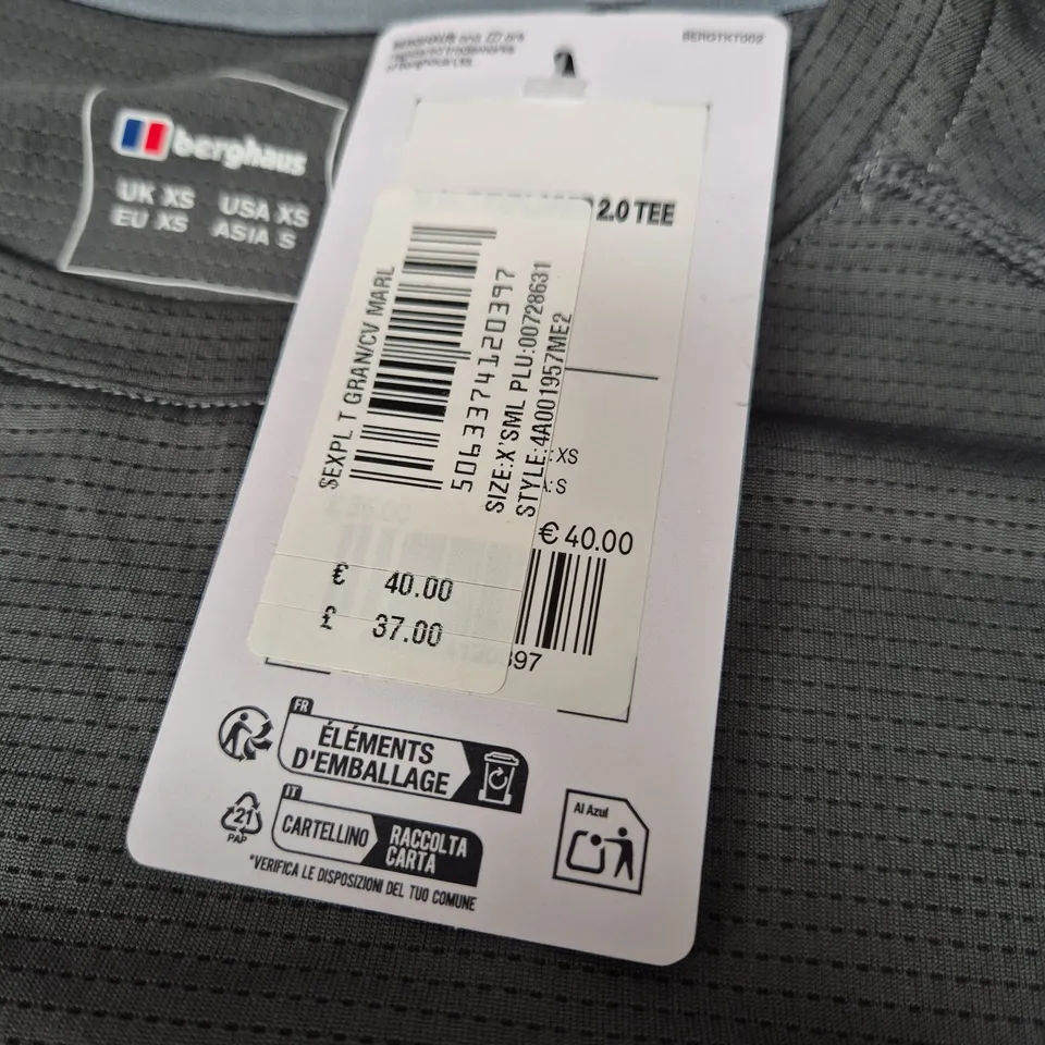 BERGHAUS 2.0 TEE – SIZE XS - KIDS