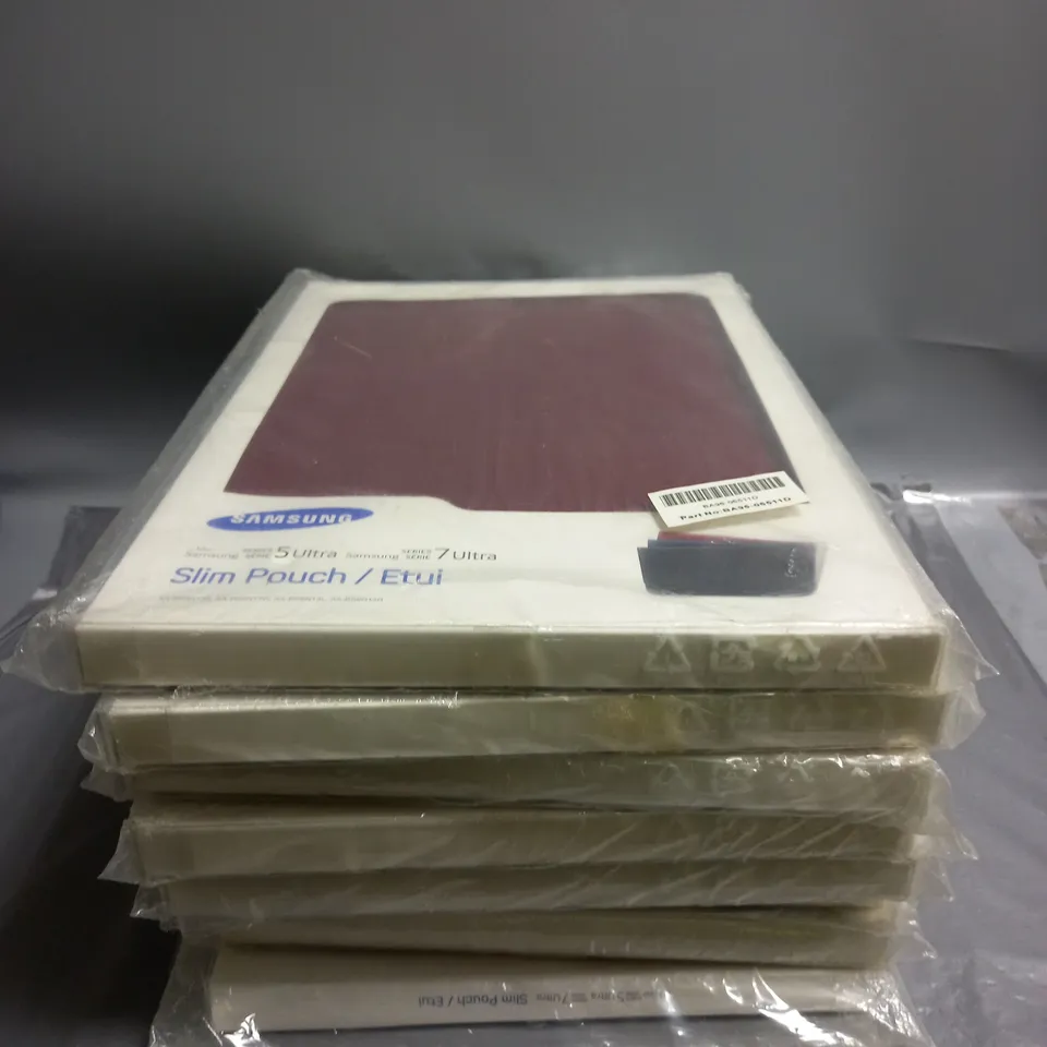 8 X SAMSUNG SERIES 5 ULTRA & SERIES 7 ULTRA SLIM POUCHES 
