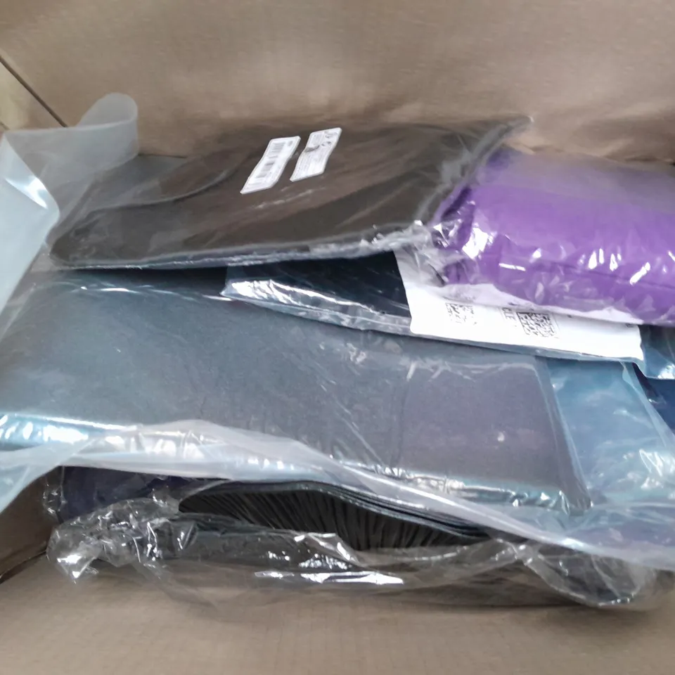 APPROXIMATELY 10 ASSORTED PRODUCTS TO INCLUDE ELECTRIC BUG ZAPPING RACKET, DRINKS BOTTLE, SOLAR INDUCTION WALL LAMP 