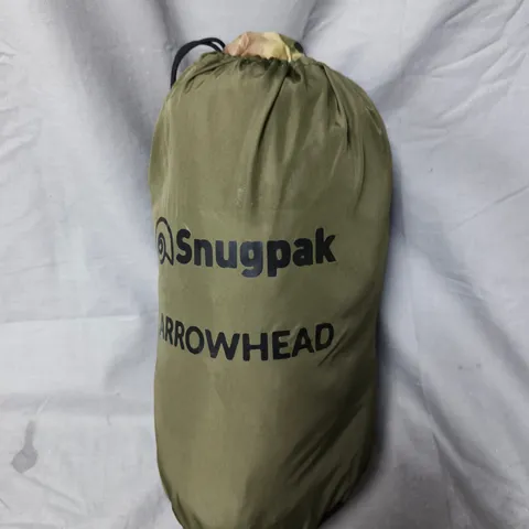 SNUGPAK ARROWHEAD SLEEPING BAG – OLIVE GREEN