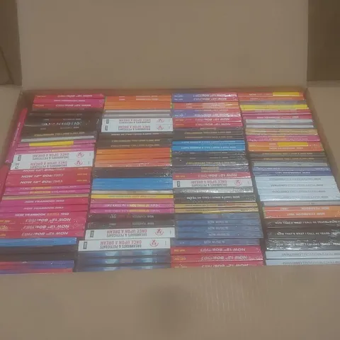 BOX OF APPROX 100 BRAND NEW MUSIC CDS TO INCLUDE;