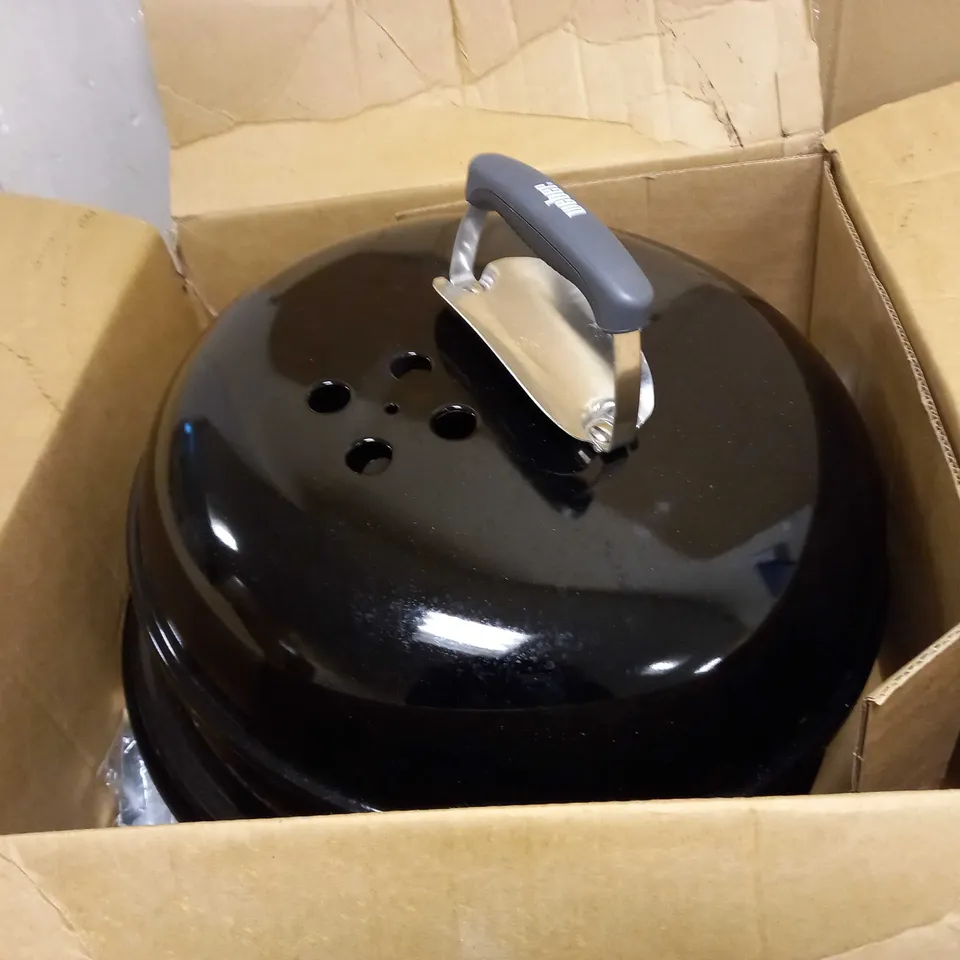 WEBER COMPACT CHARCOAL BBQ BLACK