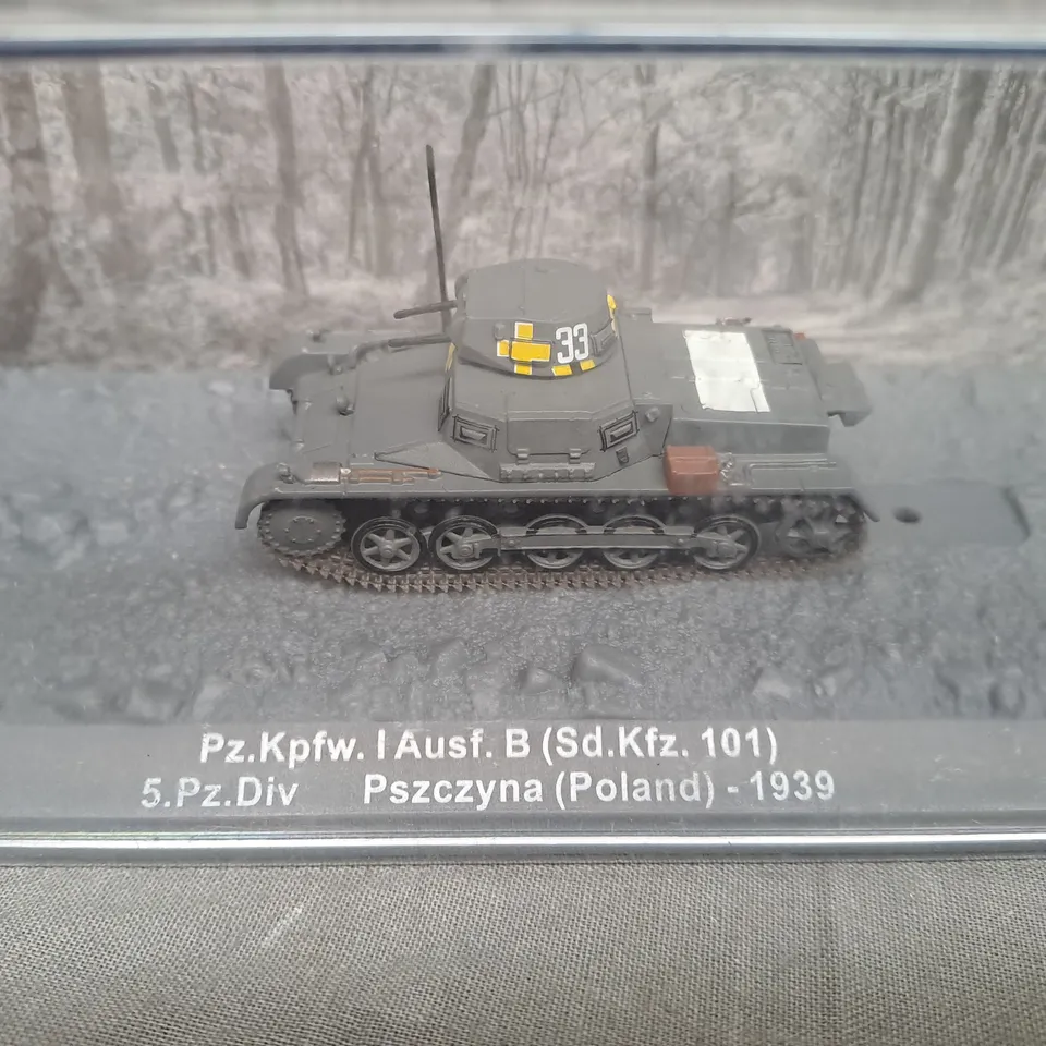 PZ.KPFW.I AUSF.B (SD.KFZ.101) 5.PZ.DIV - PSZCZYNA - POLAND - 1939
