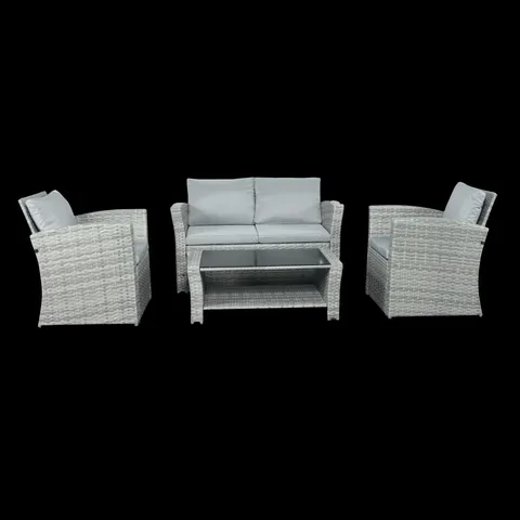 BOXED THE WILMSLOW 4 SEATER LOUNGE SET (2 BOXES)