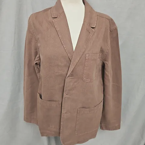 SEASALT CORNWALL MENS TOLLGATE JACKET IN PEPPER SIZE M