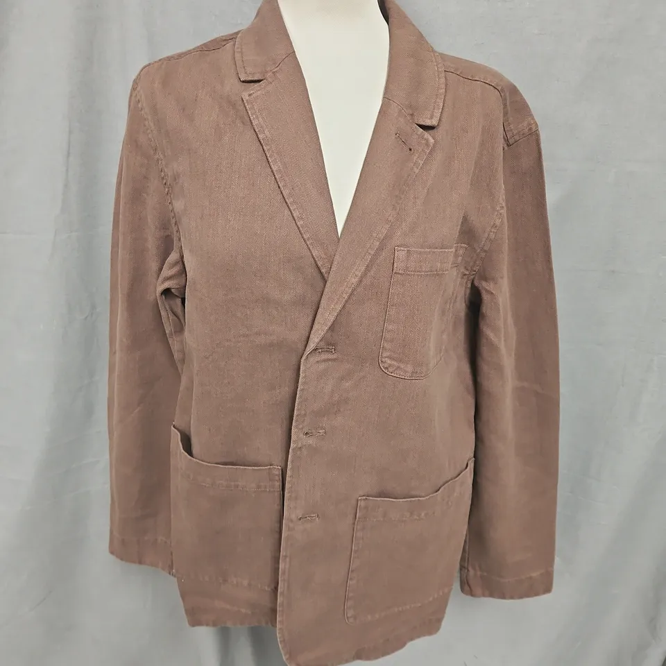 SEASALT CORNWALL MENS TOLLGATE JACKET IN PEPPER SIZE M