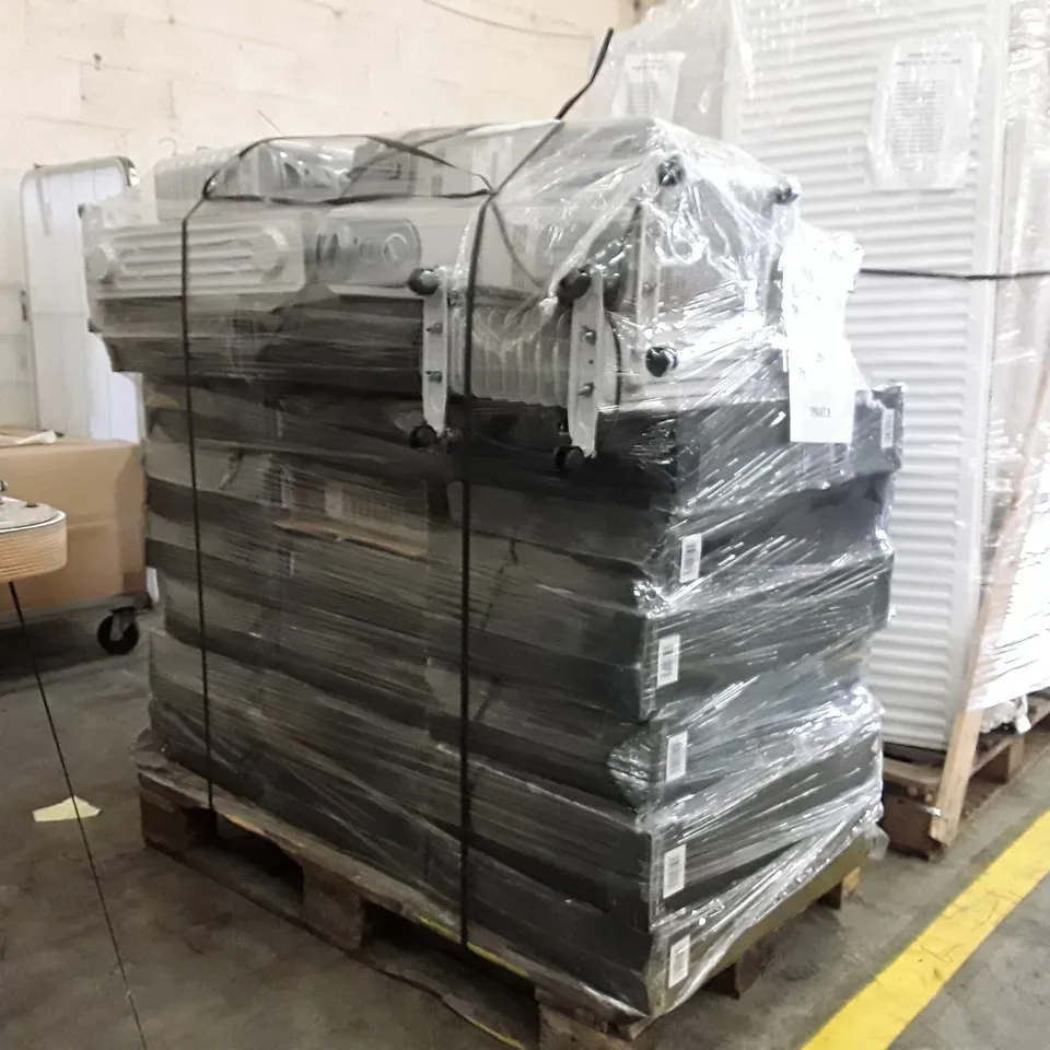PALLET OF APPROXIMATELY 25 BRANDED 2KW OIL FILLED RADIATORS WITH 24 HOUR TIMERS