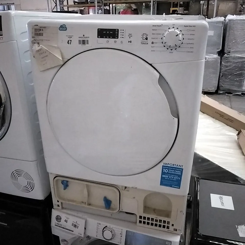 DESIGNER CANDY 10KG LOAD TUMBLE DRYER WHITE CS C10LF80