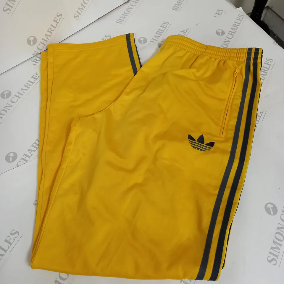 ADIDAS ADICOLOR FIREBALL TRACKSUIT - PURE YELLOW - PANTS XL, JACKET 2XL 