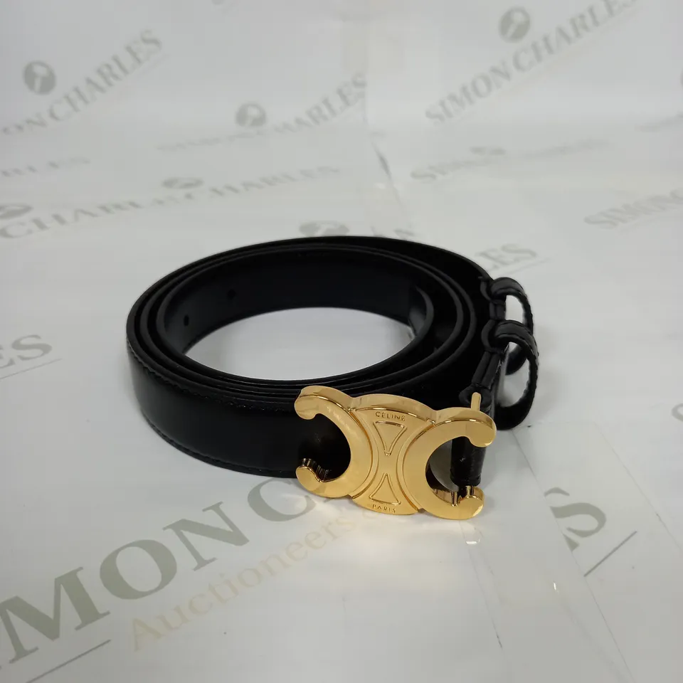 BOXED CELINE LEATHER BELT 