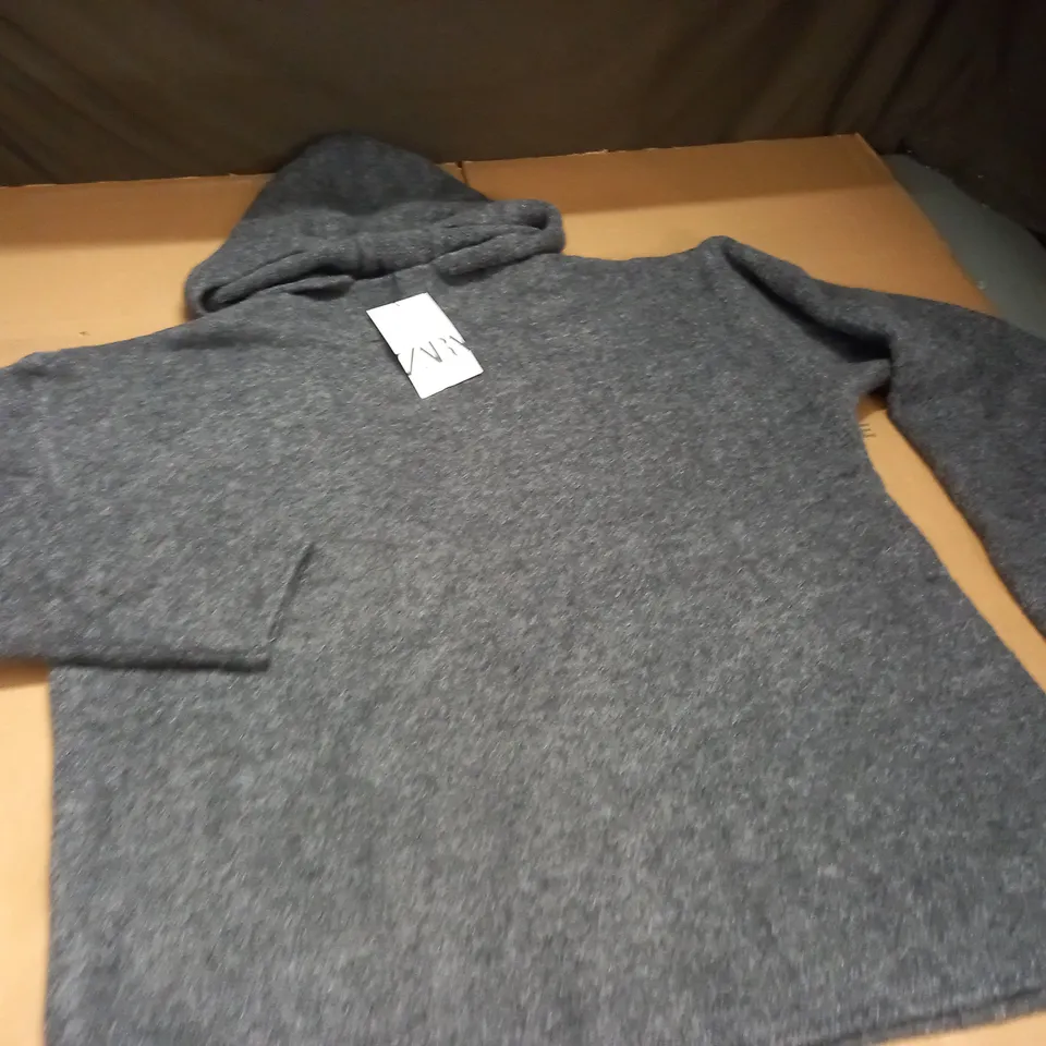 ZARA GREY HOODIE - XL