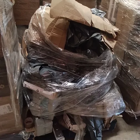 PALLET OF ASSORTED E-COMMERCE GOODS AND PRODUCTS TO INCLUDE - YOGA BLOCKS, BATH MAT, PLASTIC BAGS