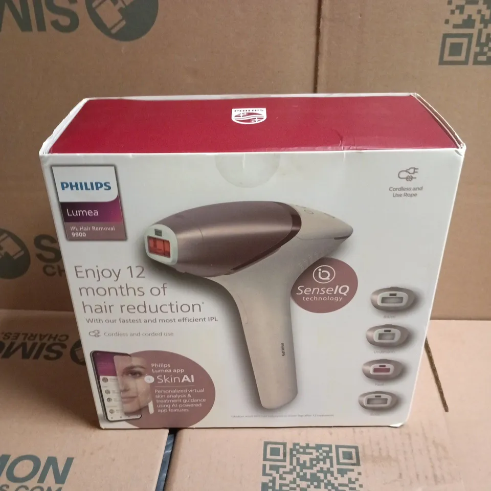 PHILIPS LUMEA IPL HAIR REMOVAL DEVICE (9000 SERIES) 