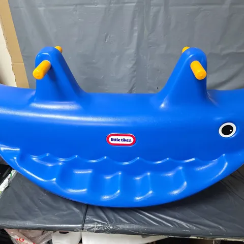 LITTLE TIKES WHALE TEETER TOTTER - BLUE (1 BOX)