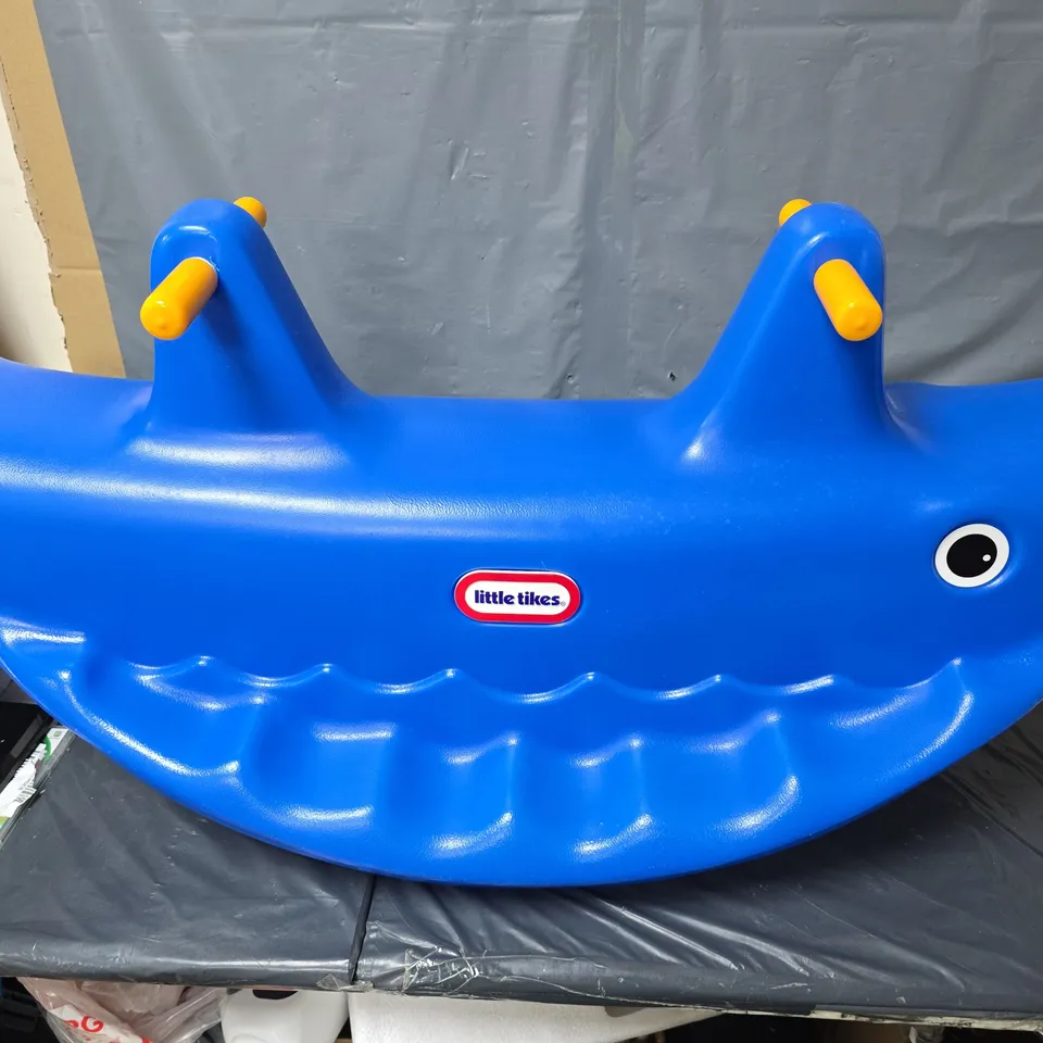 LITTLE TIKES WHALE TEETER TOTTER - BLUE (1 BOX)