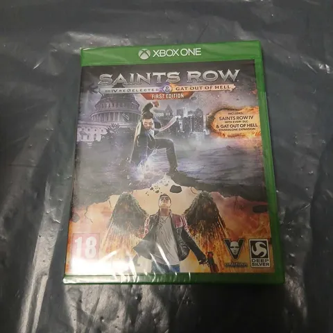 SAINTS ROW IV: RE-ELECTED & GAT OUT OF HELL – FIRST EDITION (XBOX ONE)