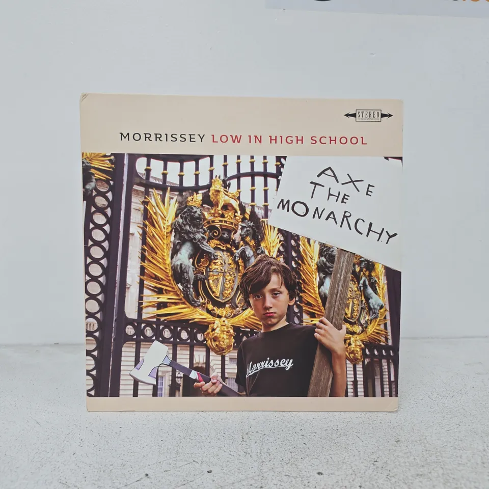 MORRISSEY LOW IN HIGH SCHOOL VINYL