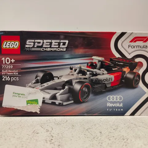 LEGO SPEED CHAMPIONS 77259 AUDI REVOLT F1 TEAM R26