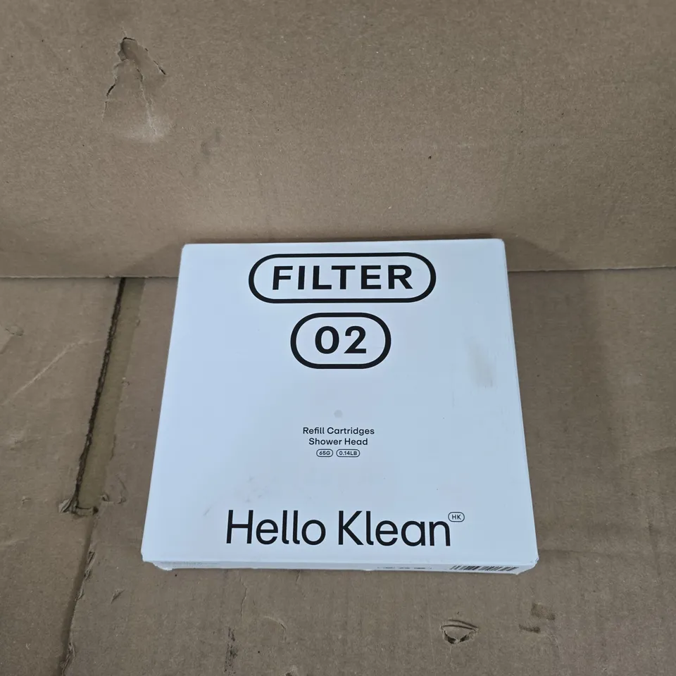 HELLO KLEAN SHOWER HEAD FILTER CARTRIDGES 2.0 – 2 PACK