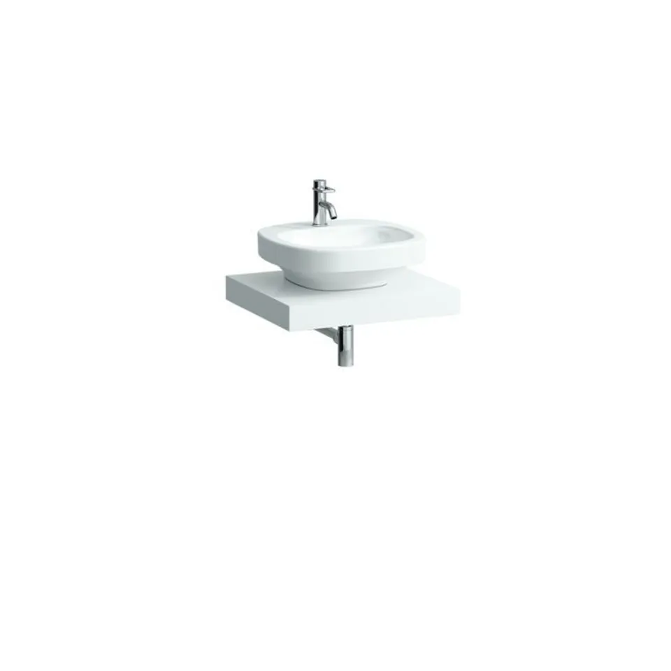 BOXED LAUFEN TABLETOP 600 X 520 X 80 MM WHITE CASE - NO BASIN