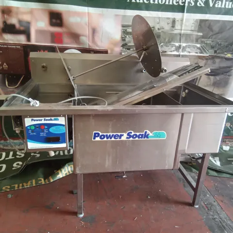 POWER SOAK DISHWASHING UNIT