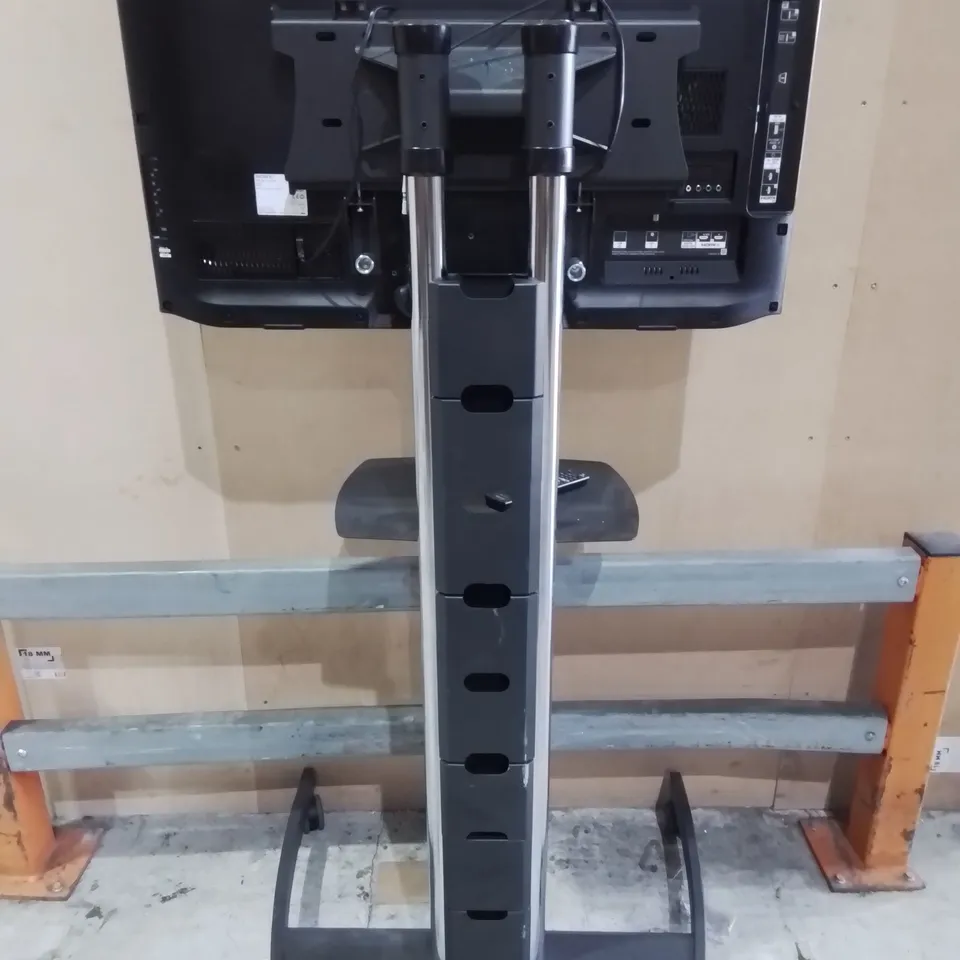SONY 40" KDL-40HX753 TELEVISION ON UNICOL OXFORD ROLLING TV STAND