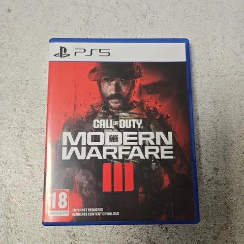 CALL OF DUTY: MODERN WARFARE III FOR PS5