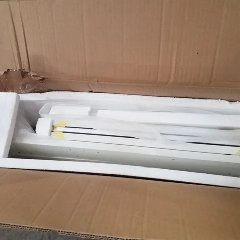 BOXED 2 DOOR BATHROOM MIRROR CABINET 