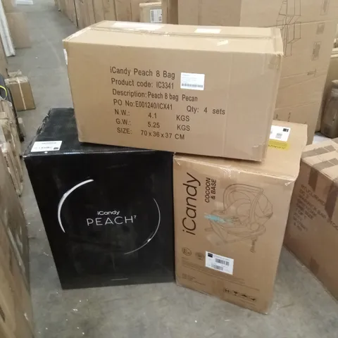 BOXED ICANDY PEACH⁷ STROLLER SET (3 BOXES)