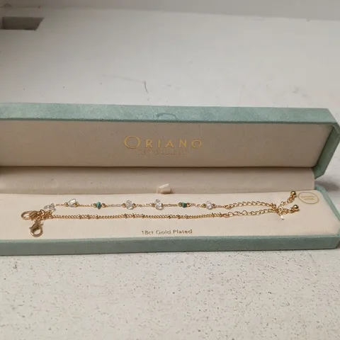 ORIANO GOLD PLATED BRACELET IN PRESENTATION BOX
