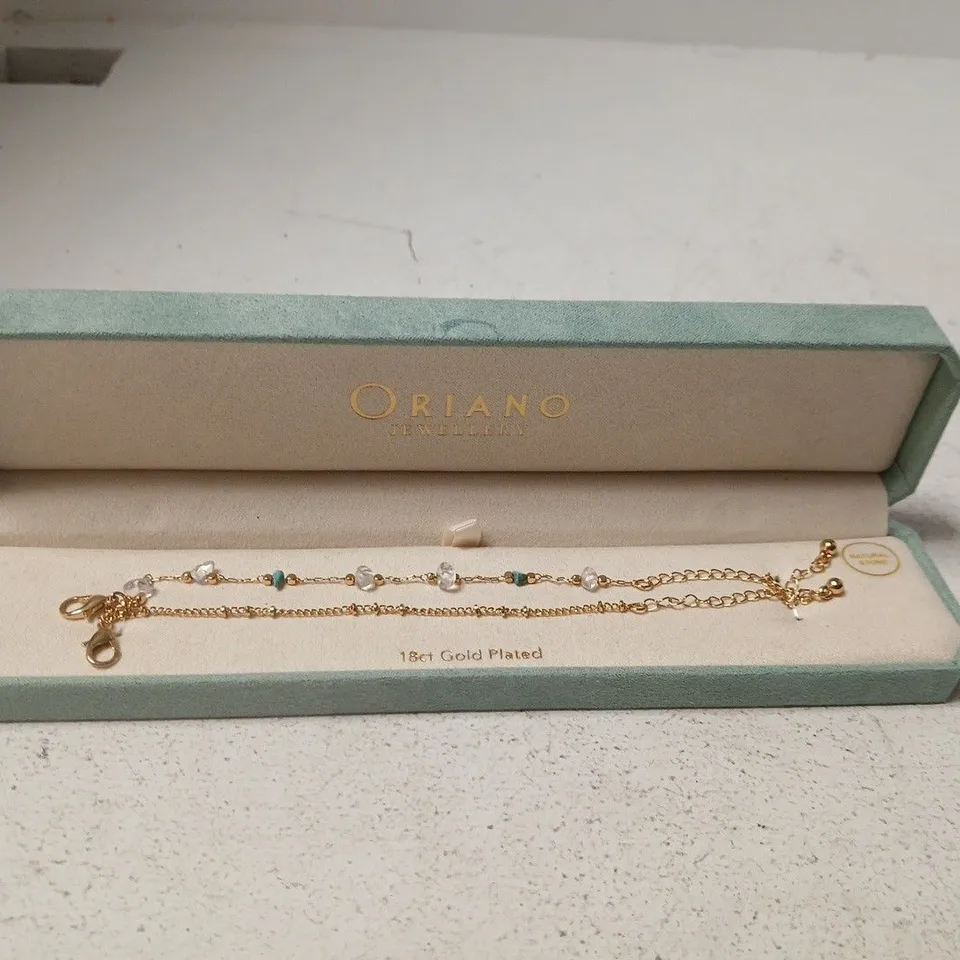 ORIANO GOLD PLATED BRACELET IN PRESENTATION BOX